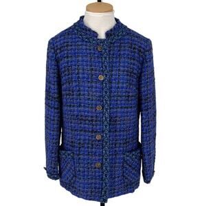Vintage 60's Couture Boucle Jacket Impeccably Tailorbrooke M/L